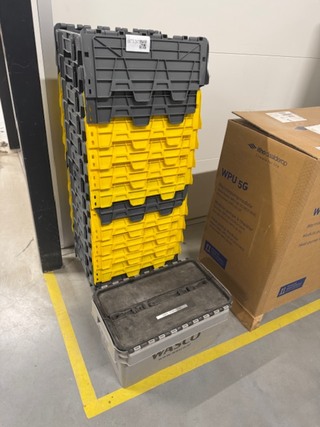 Ca. 14x Magazijnbak, Engels, Distribox