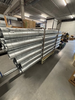 Ca. 32x Spirobuis, inclusief bok