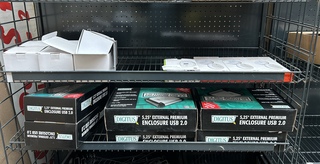 6x Inbouwspot, rook/monoxidemelder, harde schijf W.o. Nedis, Digitus