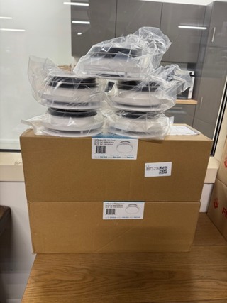 Ca. 19x Ventilatieventiel, Vent-Axia, Uniflex Plus