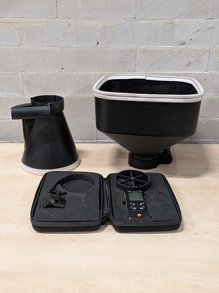 Vleugelrad-anemometer, Testo, 417