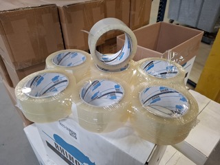 Ca 11x doos transparante verpakkingstape