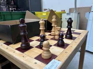 Schaaktafel 73x73x68cm