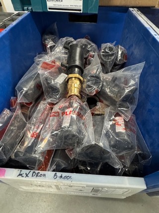 Ca. 175x Elektrolaskoppeling, Plasson