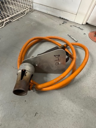 3x Zinkbrander, met diverse toebehoren