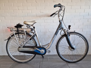 Elektrische fiets, Union , Switch, Grijs / Chroom