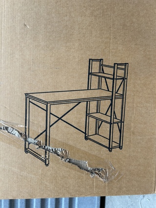 4x Bureau met stellingkast, XDays