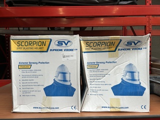 2x Straalhelm, Scorpion