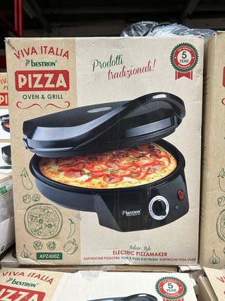 Ca. 30x Elektrische pizza oven, Bestron, APZ400Z