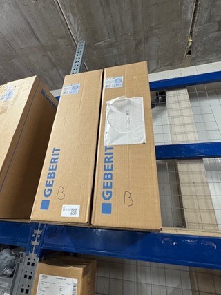 2x Meerlagenbuis, Geberit FlowFit, 619.122.00.2, blauw, geisoleerd