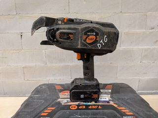 Accu vlechtmachine voor bewapening en vloerverwarming, Kyocera, Tjep E