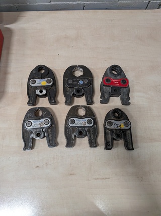 6x Persbek, Novopress, Wavin, Rothenberger