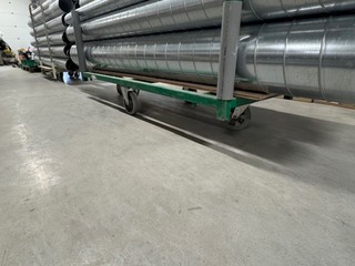 Langmateriaal kar, groen