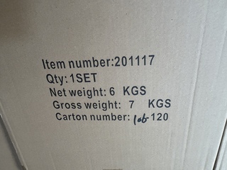 8x Set van 2 bijzettafels, Crate & Cargo