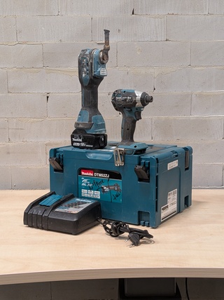 Accu multitool met accu slagschroevendraaier , Makita DTM52, Makita DT