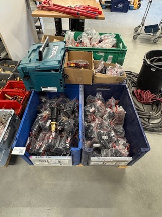 Ca. 175x Elektrolaskoppeling, Plasson