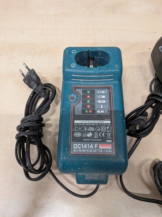 4x Lader, O.a. Bosch, Makita