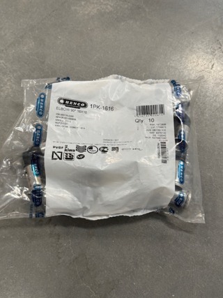 Ca. 222x Knie 90 graden, Henco, 384181