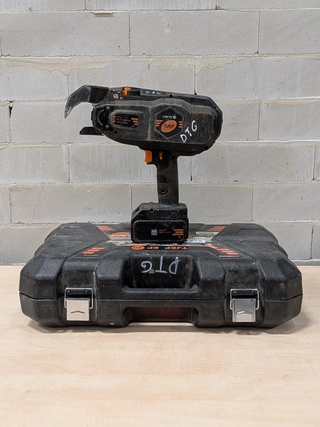 Accu vlechtmachine voor bewapening en vloerverwarming, Kyocera, Tjep E