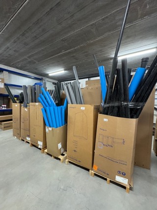 6x Doos PVC buizen, Geberit, Martens En Wavin