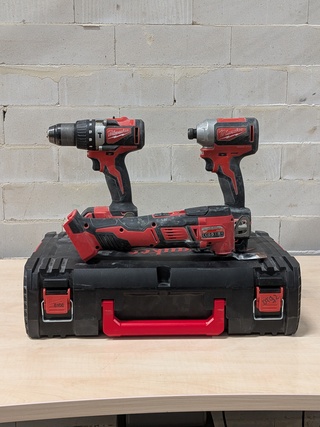 3x Accu gereedschap, Milwaukee