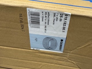 2x Systeembuis FlowFit, Geberit, 619.182.00.1