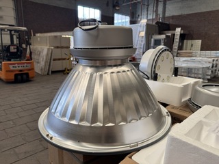 4x High bay Light HB1 120W met industriële kap, Ellipz Lighting