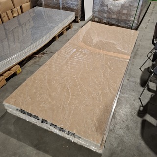 9x Pvc Paneel Marmer Steen Look 280×122, Gold Marble, 2026