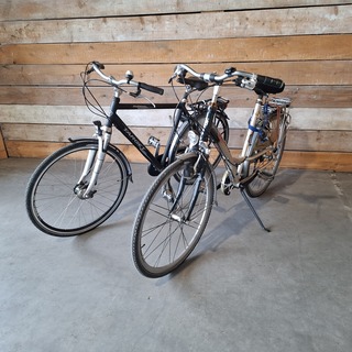 Damesfiets en Herenfiets, Batavus / Target Skyline, Toerfiets, Bruin /