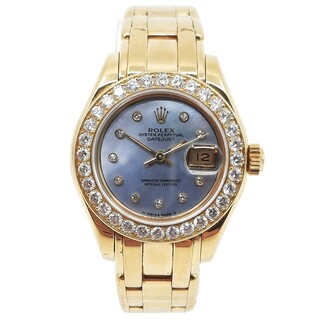 Dames polshorloge, Rolex, Datejust Pearlmaster