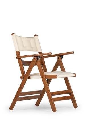 Tuinset, Bas, walnoot, creme