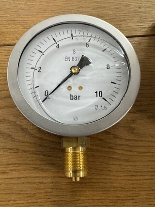 4x Manometer, 255013