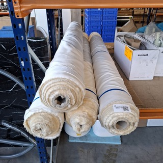 4x Rol Fijne keper bekledingsstof