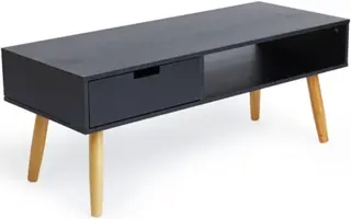 7x TV Meubel, Lifa Living, Venetië, Zwart