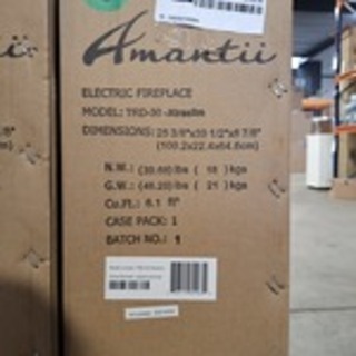 Elektrische sfeerhaard, Remii, TRD-XS-30, Zwart, 2017