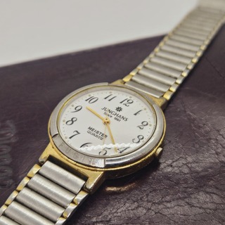 Junghans Meister Quartz two tone horloge