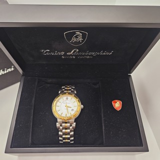 Tonino Lamborghini Ferruccio Junior herenhorloge met 12 diamanten