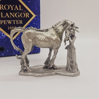Royal Selangor pewter ‘The Brave Horse’ gemaakt door Liberty