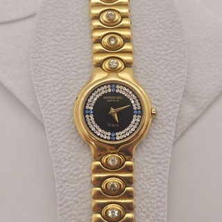 Raymond Weil Tosca 18kt EP horloge met steentjes