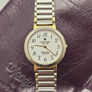 Junghans Meister Quartz two tone horloge