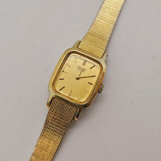 Seiko 2C20-5320 dameshorloge met goudkeurmerk