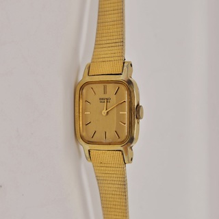 Seiko 2C20-5320 dameshorloge met goudkeurmerk