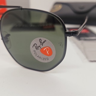 Rayban zonnebril Marshal black green polarized