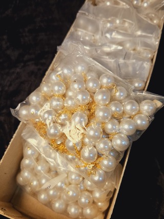 Japanse parels (11mm) uit oud juweliersvoorraad