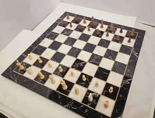 Schaakbord inclusief schaakstenen