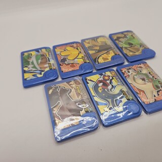 7x Pokemon Friends Japan Nintendo game cards