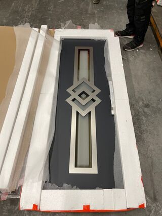 Voordeurpaneel Polytec Nederland, ral7015