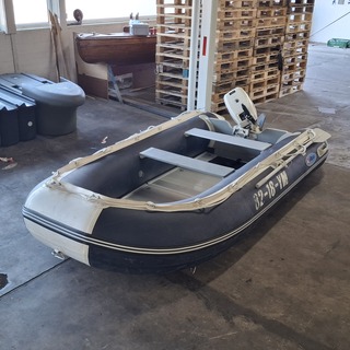 Rubberboot, Allpa, 330 / SENS350 | Aluminium bodem, met buitenboordmot