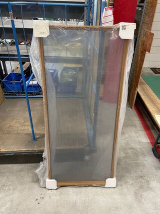 Raamhor Keje, Inzethor R 34 mm kunststof kozijn, 8001