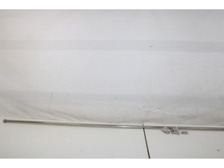 28 mm gordijnroede Modern RVS complete set 240 cm